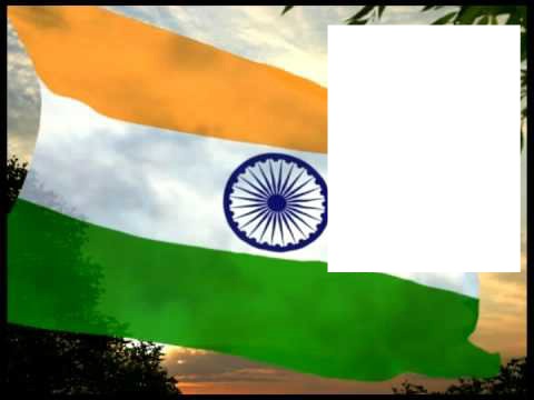 India flag Fotomontáž