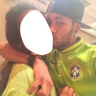 Neymar Jr. e voce Fotomontagem