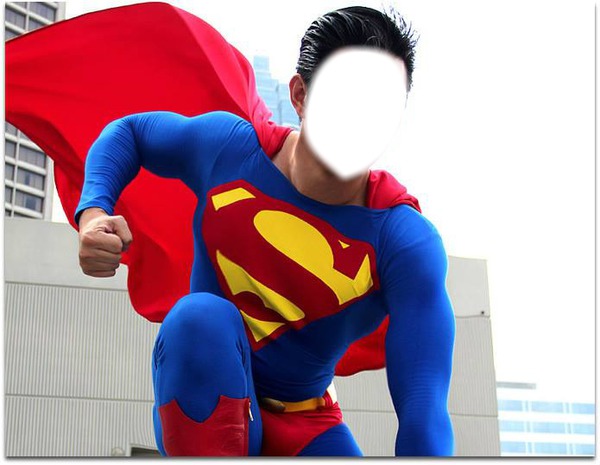 SUPERMAN Fotómontázs