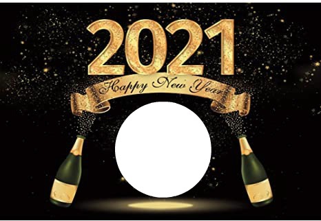 bonne année 2021 Fotoğraf editörü