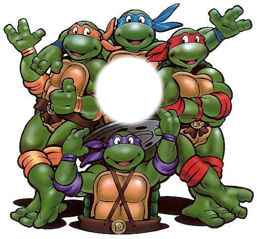 Turtles Fotomontagem