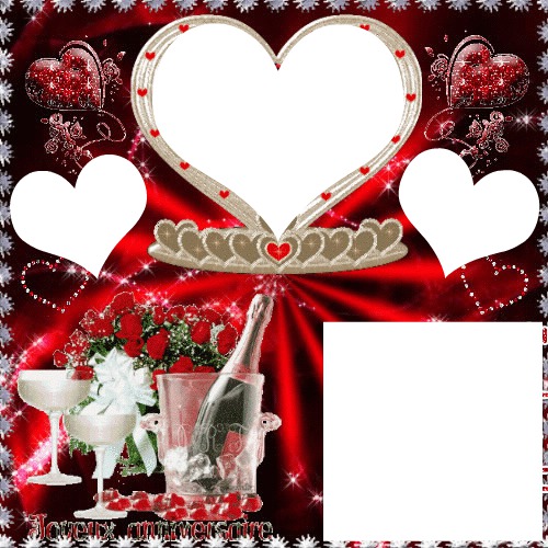 60 ans Mariage Photo frame effect