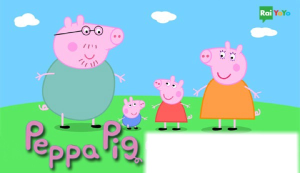 peppa pig Photo frame effect