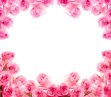 rosas rosa Fotomontaža