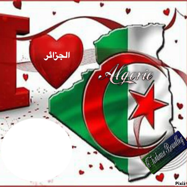 L'Algérie フォトモンタージュ