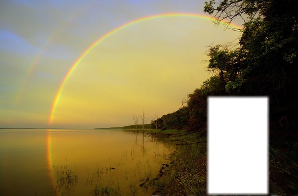 arco iris Montaje fotografico