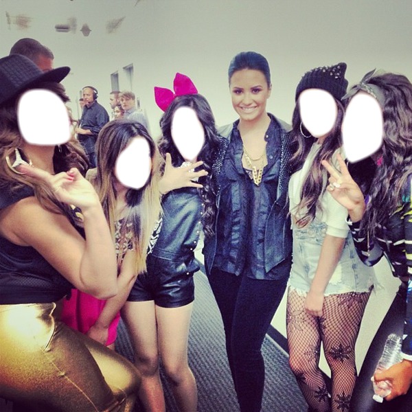Demi And  Fifth Harmony Montage photo