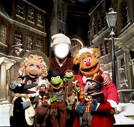 muppets weihnachtsgeschichte Fotomontagem