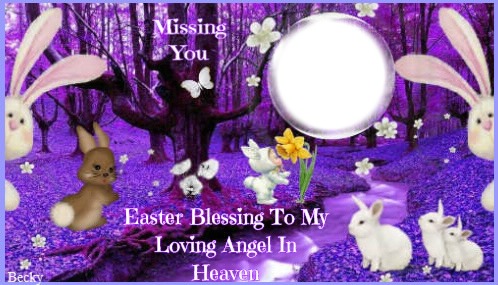 EASTER BLESSINGS Photomontage