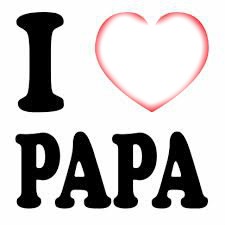 I ♥ PAPA Fotomontasje
