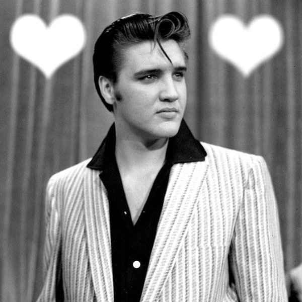 elvis presley Fotomontaż