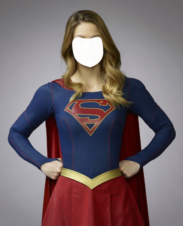 ma superwoman Fotomontaggio