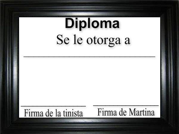 Diploma Tinista Montage photo