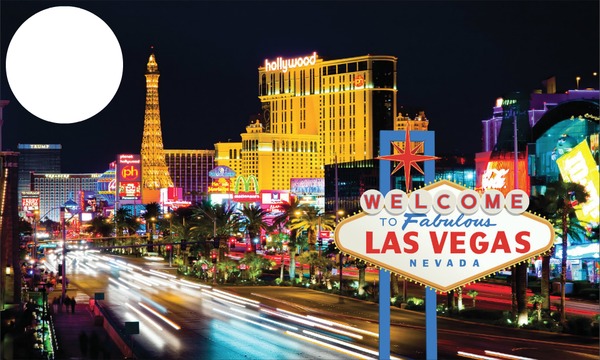 Las Vegas Fotomontage