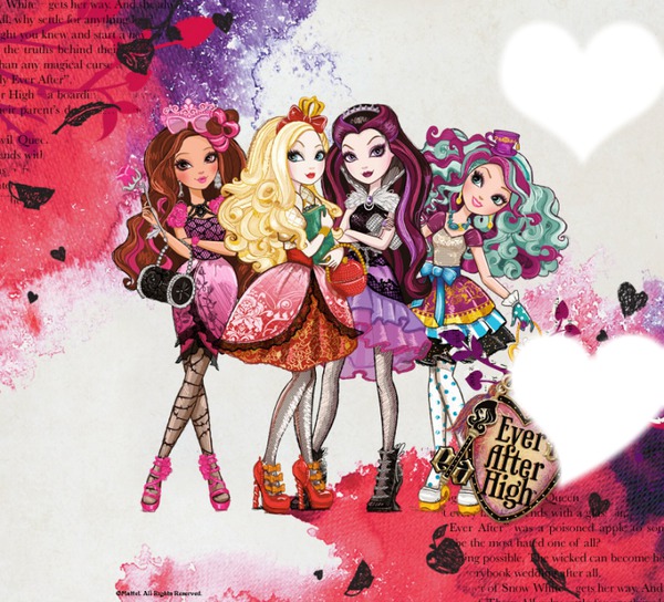 ever after high Fotomontage
