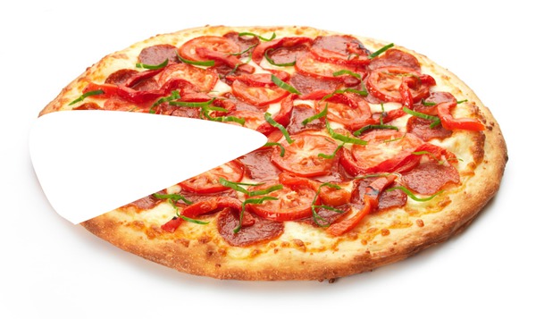 pizza Fotomontaż