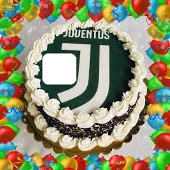 Torta Juventus Fotómontázs