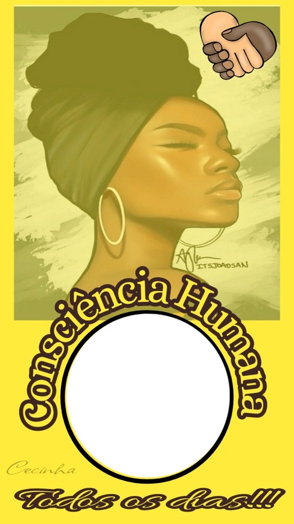 Consciência Negra mimosdececinha フォトモンタージュ