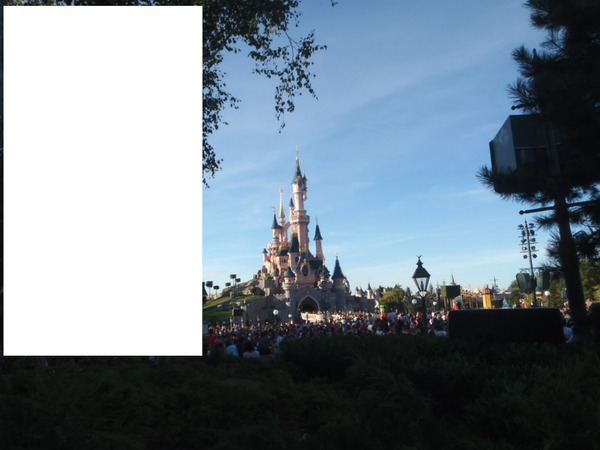 DisneyLand Fotomontaggio