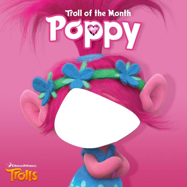Poppy TROLLS WORLD TOUR Fotomontage