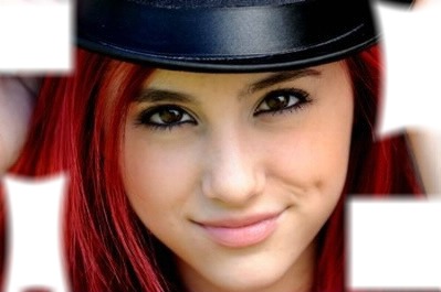 capa da Ariana Grande Photo frame effect