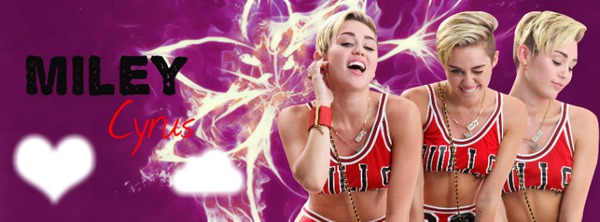 Miley cyrus Фотомонтаж