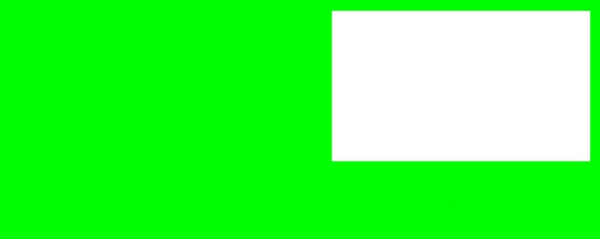 marco verde Fotomontaža
