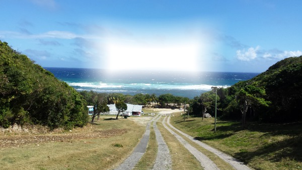 Plage Anse Maurice Фотомонтаж