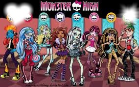 Monster High Fotomontāža