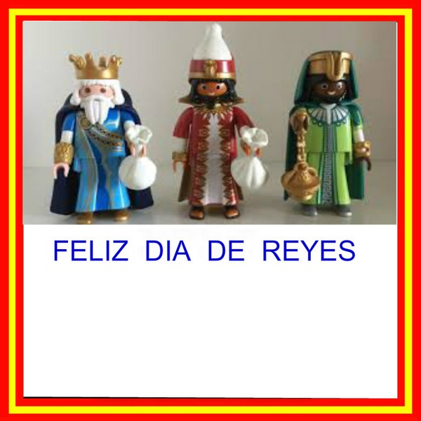 Reyes Magos Fotomontaggio