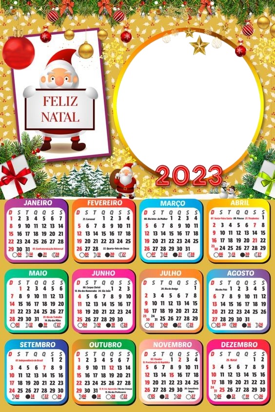calendario 2023 Fotomontaż