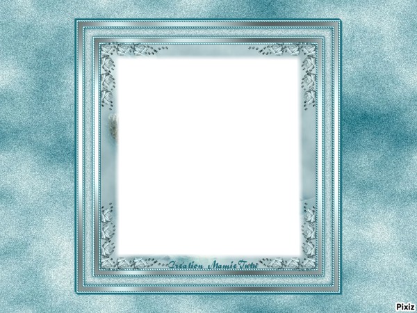 cadre bleu 01 Fotomontage