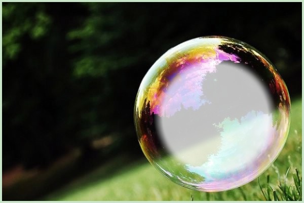 bulle coloré Montaje fotografico