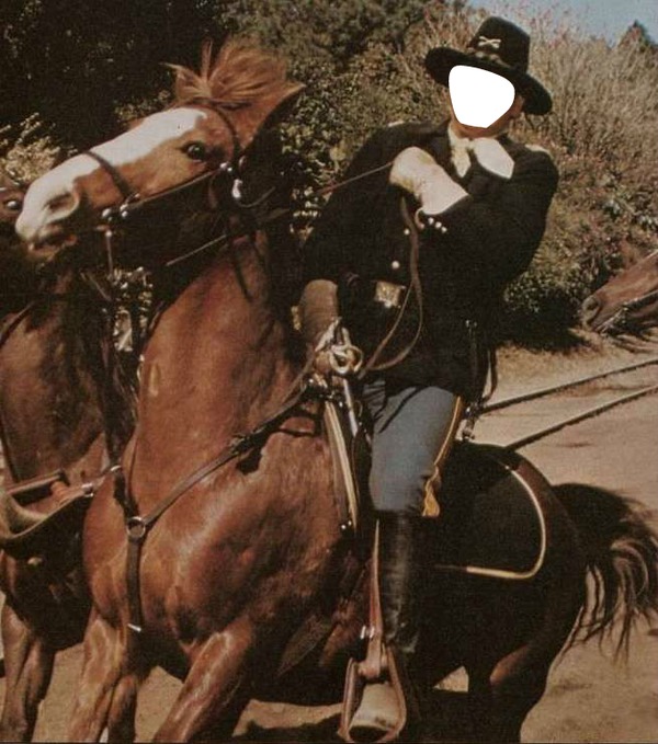 western cavalerie Fotomontáž