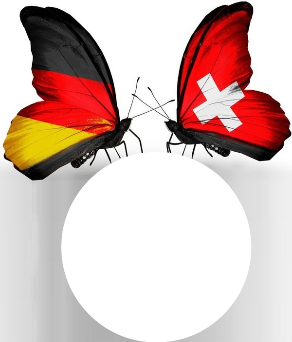 Alemanha e Suíça / Deutschland und der Schweiz Photo frame effect