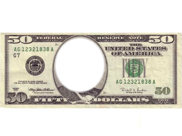 dolar Fotomontaža
