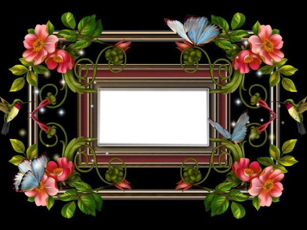 divino floral Fotomontaggio