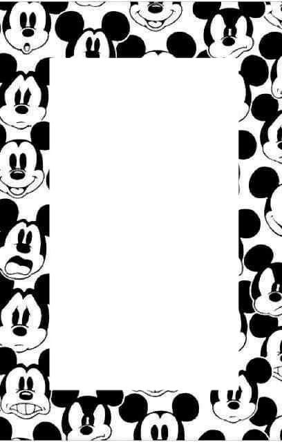 Cadre Mickey Fotomontage