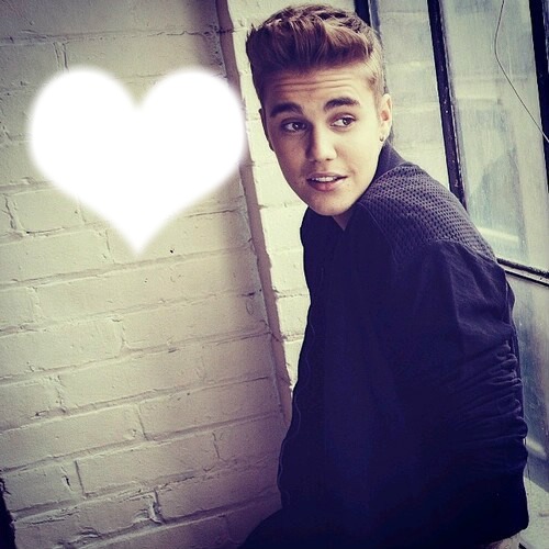 justin bieber and you Photo frame effect