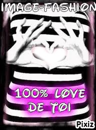 100°/ love de toi Photomontage