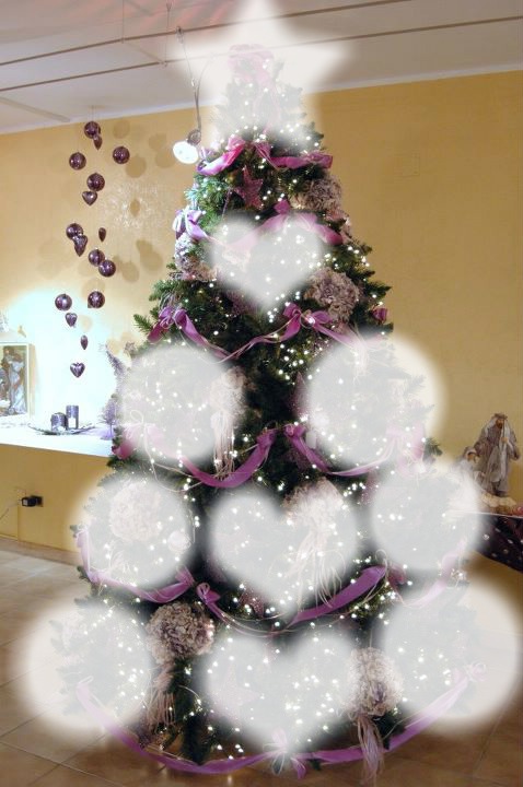 albero di natale 2 Photo frame effect