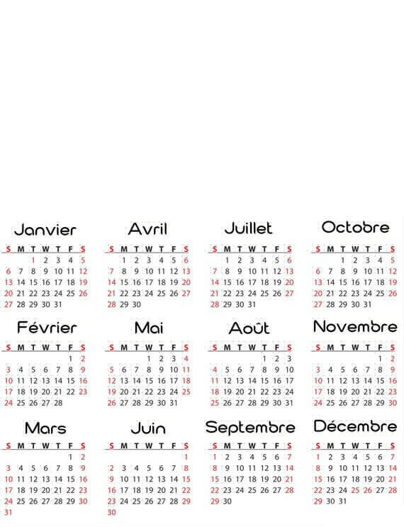 Calendar Fotomontažas