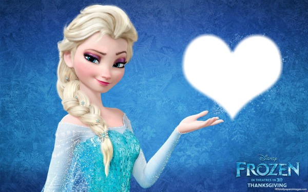 Elsa Frozen Tini By_Laura Ramirez Fotomontáž