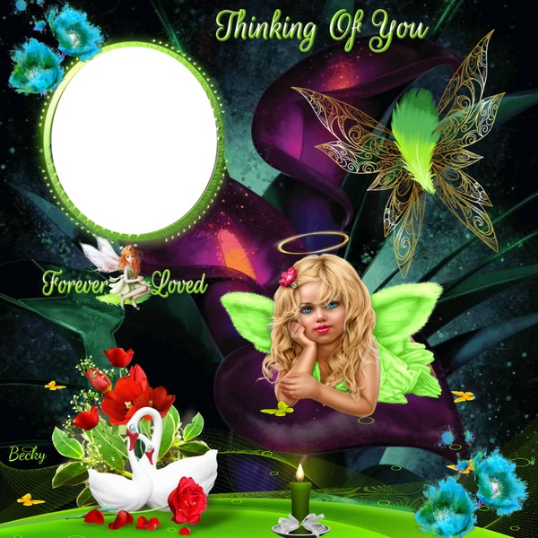 thinking of you / forever loved Montage photo