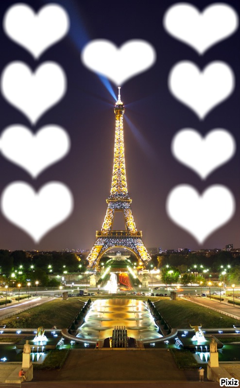 tour Eiffel Fotomontažas