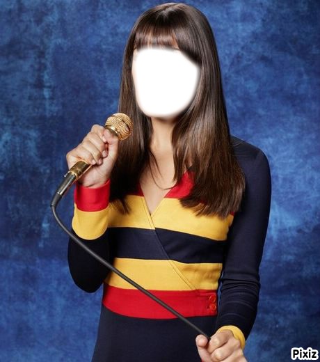 Glee Rachel Photomontage