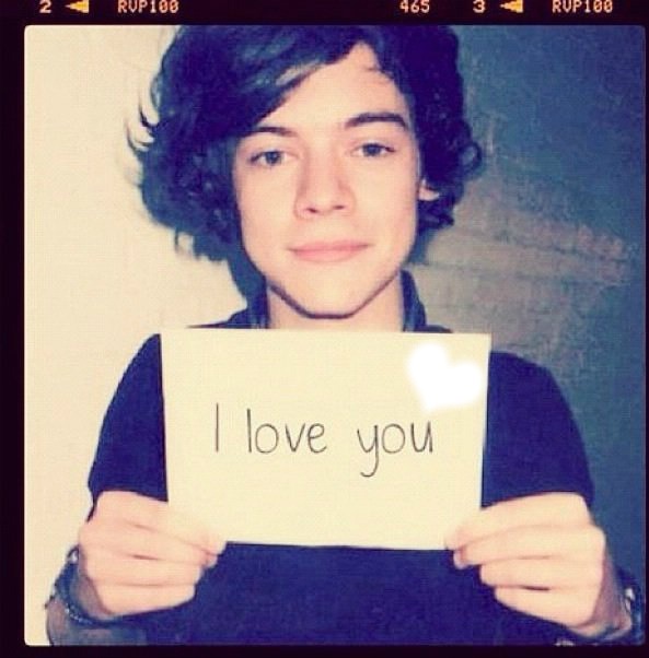 harry  : love you too!! Fotomontasje
