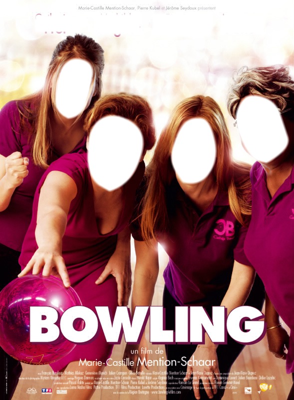 bowling Fotomontáž