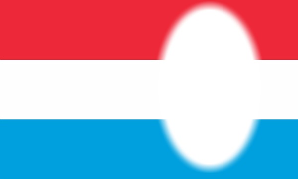 Luxembourg flag Фотомонтаж
