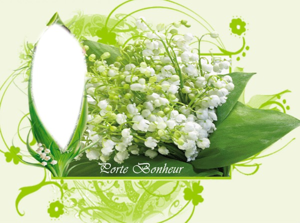 1er Mai Brin de Muguet scène Montage photo